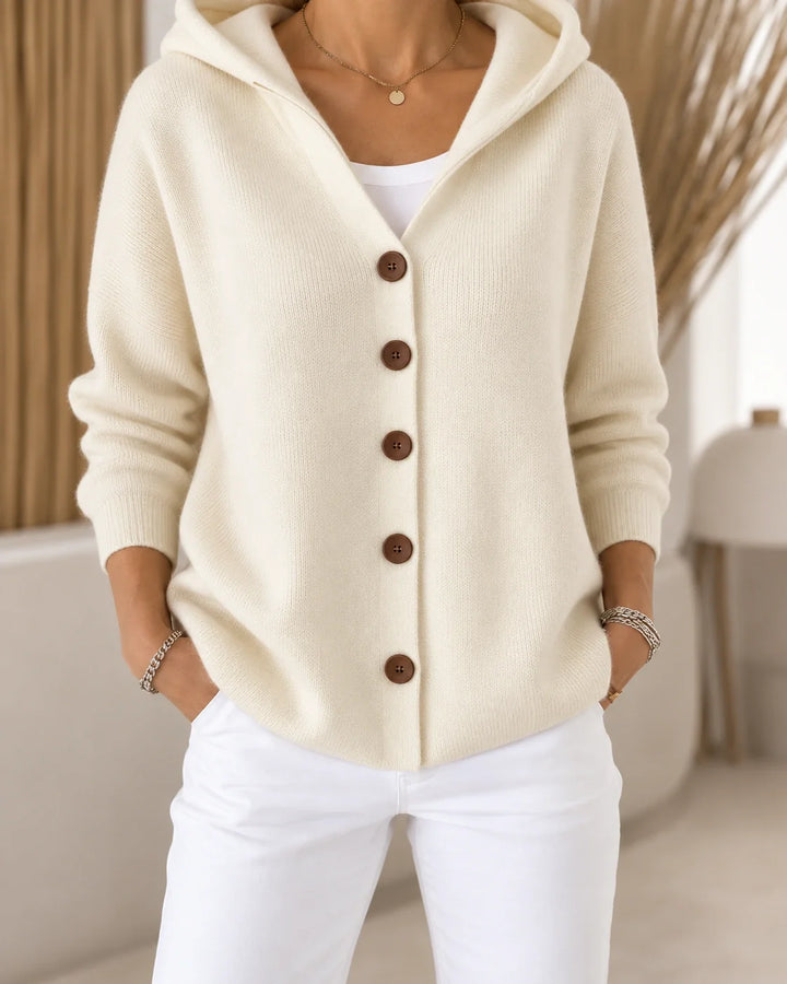 Teri | Cardigan leggero con cappuccio