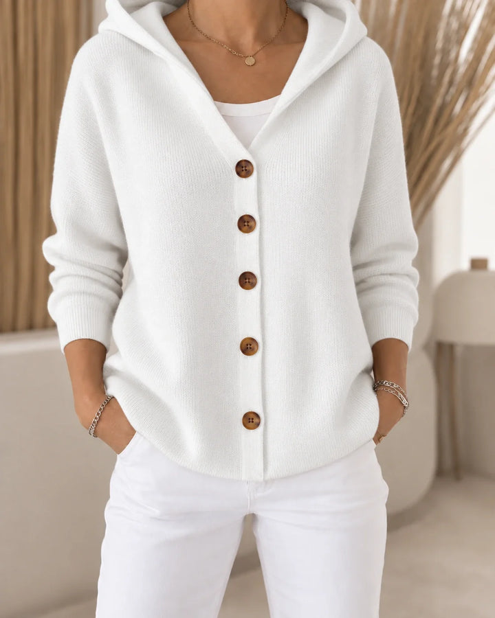 Teri | Cardigan leggero con cappuccio