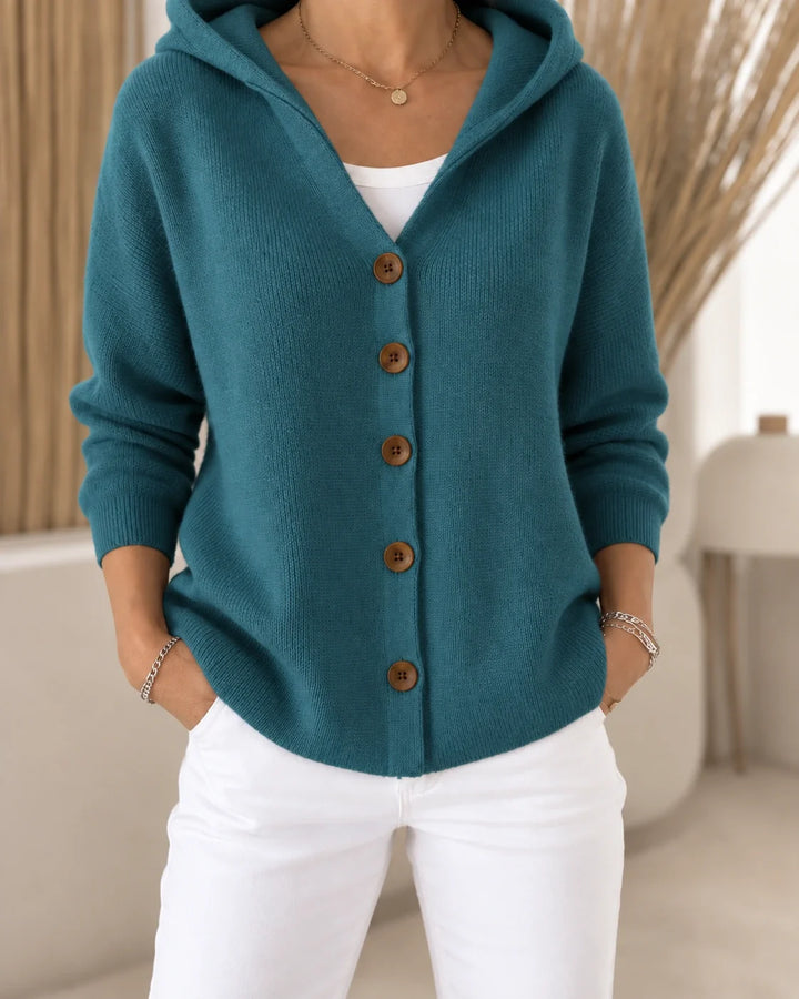 Teri | Cardigan leggero con cappuccio