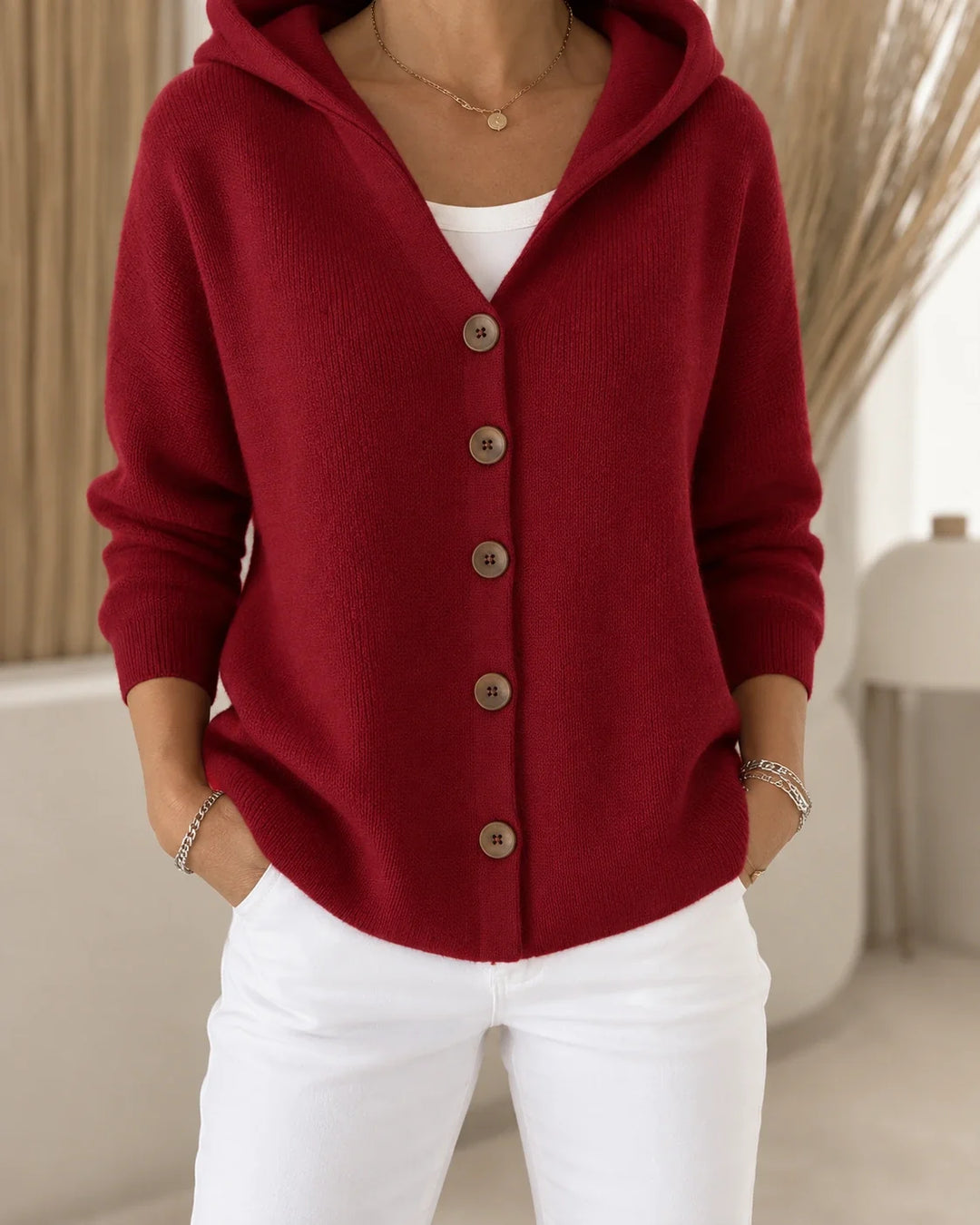 Teri | Cardigan leggero con cappuccio