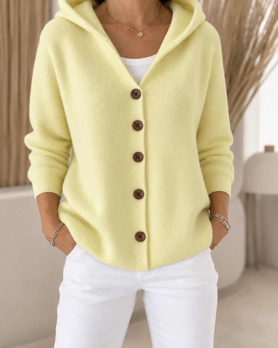 Teri | Cardigan leggero con cappuccio