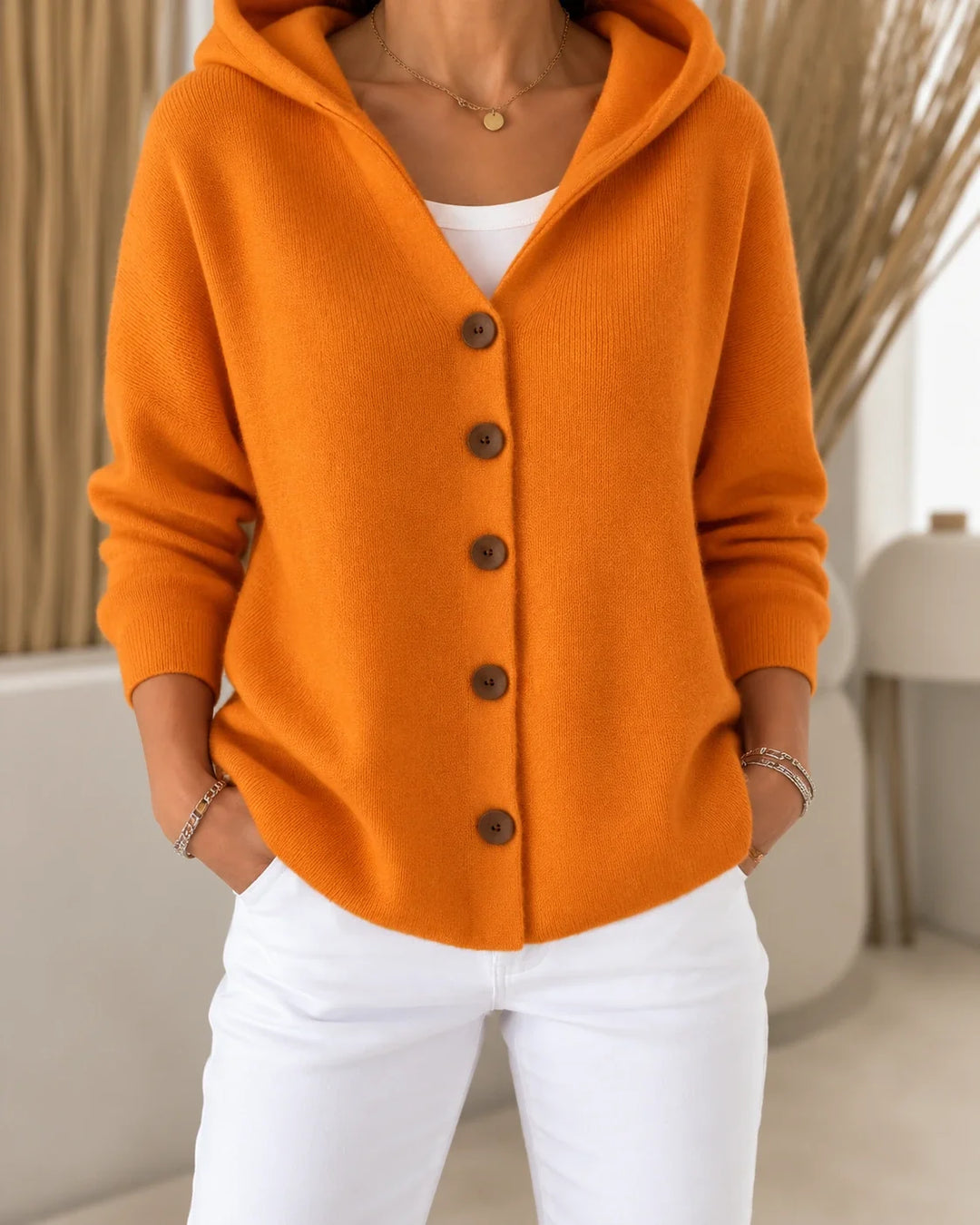 Teri | Cardigan leggero con cappuccio