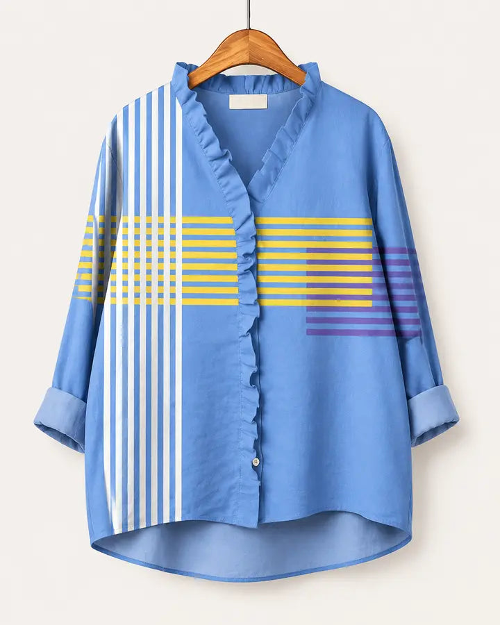 Tina | Blusa artistica fluida